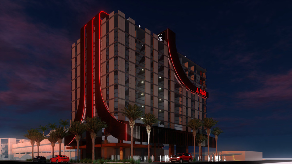 El primer hotel de Atari será construido en Phoenix. (Atari Hotels)