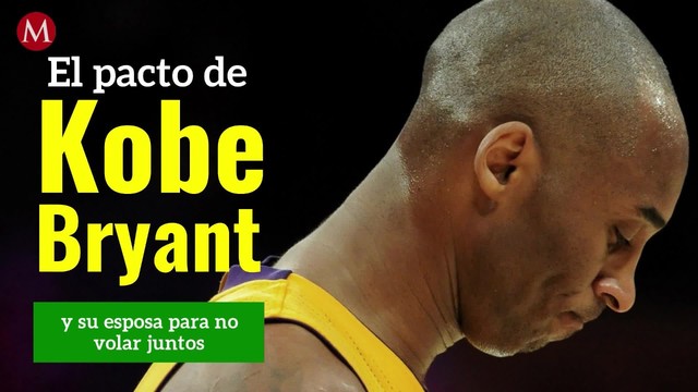 El pacto de Kobe Bryant y su esposa para no volar juntos