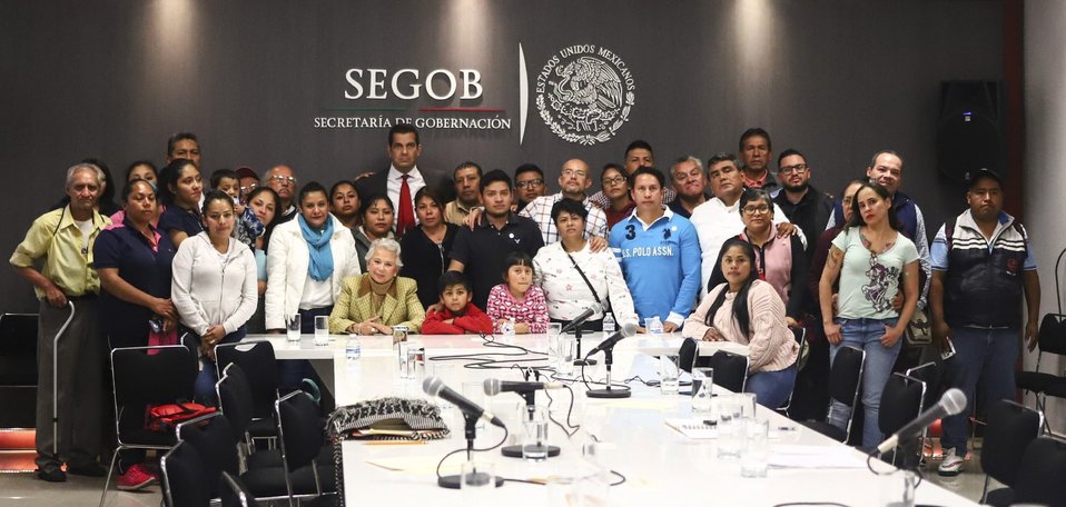 Papás de niños con cáncer se reunieron con la Secretaria de Gobernación (@Ricar_peralta)