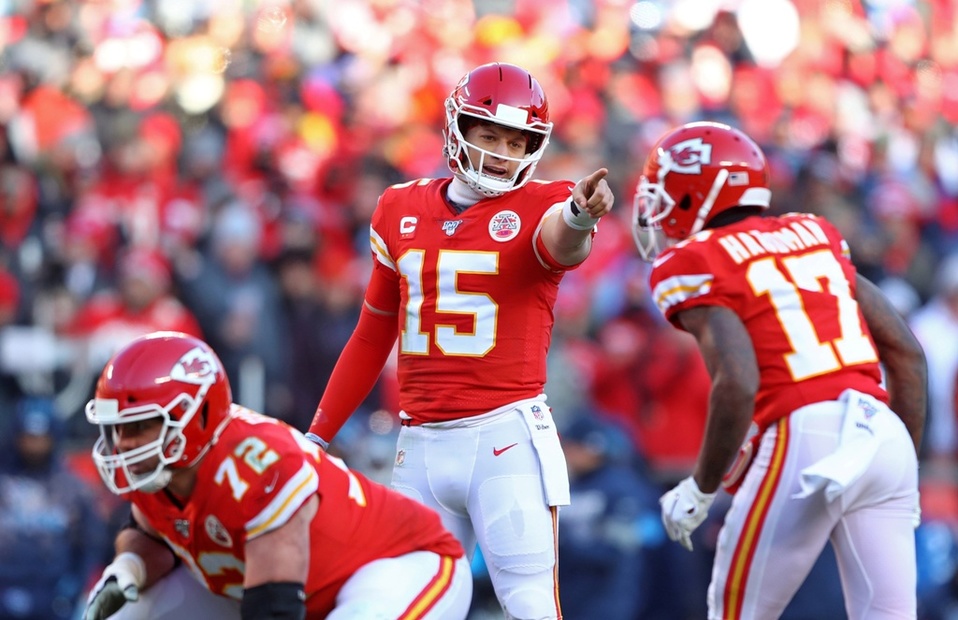 Patrick Mahomes, quarterback de los Chiefs (Reuters)