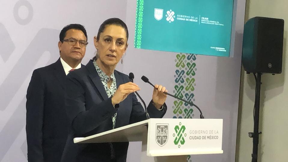 Sheimbaum dice que si ciudadano de CdMx gana en rifa habrá condonación de impuestos. (Jorge Almazán)