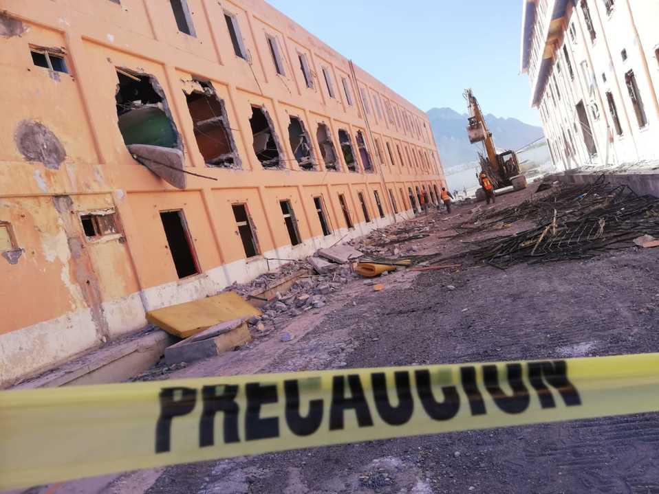 En la zona será construida la Plaza Libertad y el Archivo General del Estado. Foto: Roberto Alanís.