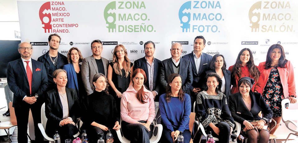 Grupo MILENIO es el principal aliado en materia de difusión, señaló Tomás Sánchez de la Concha (primero de izquierda a derecha). (Araceli López)