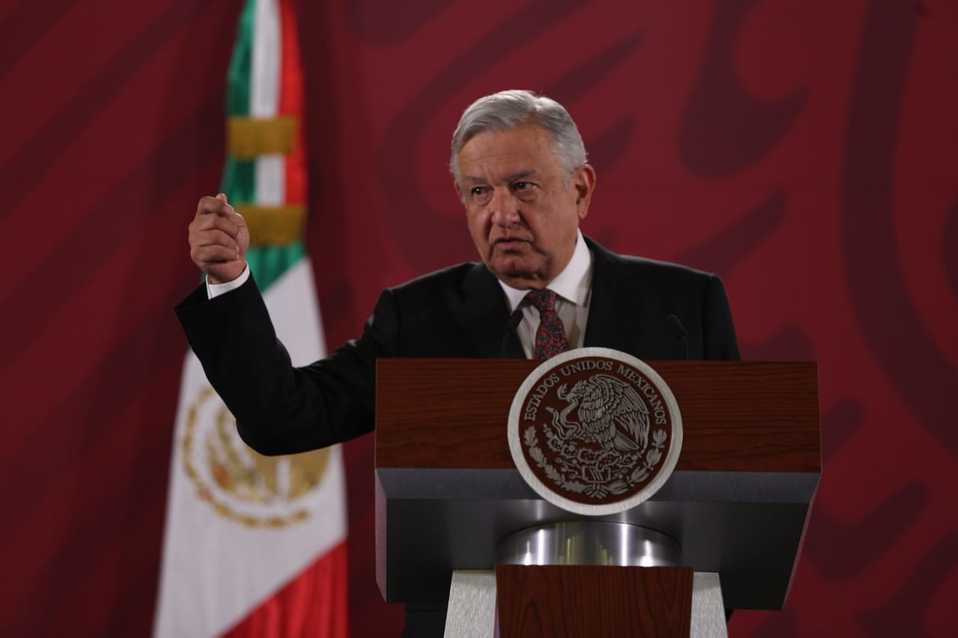 López Obrador habló sobre los contratos para la producción en Pemex.(Omar Franco)