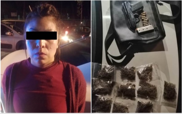 La mujer fue capturada tras ser observada manipulando la motocicleta desde la que asesinaron a un hombre./ Especial