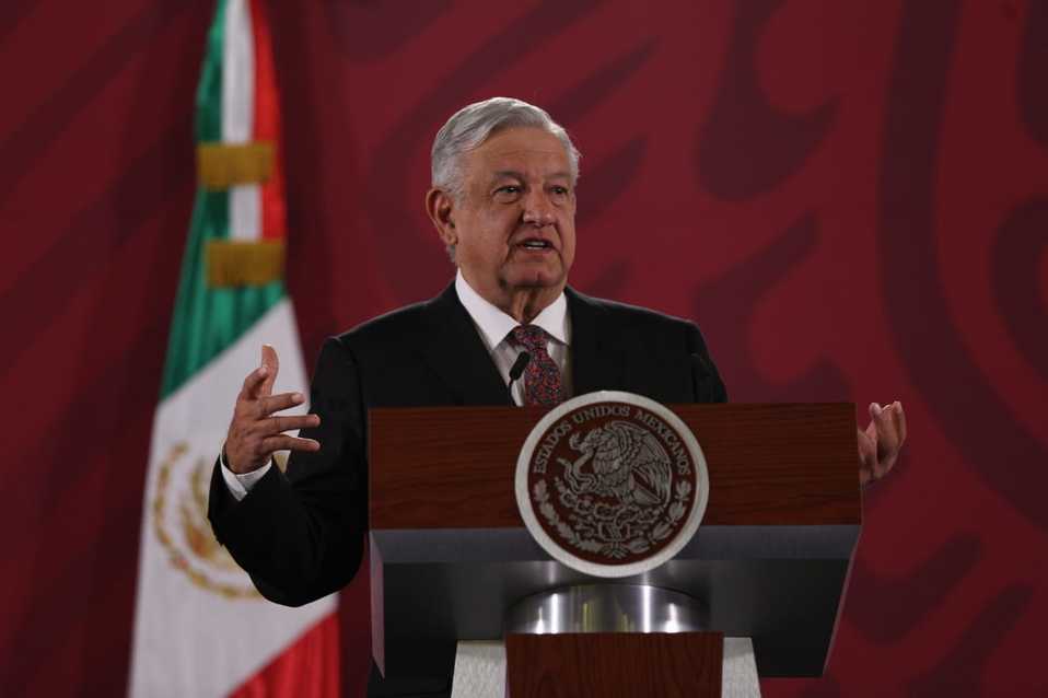 El presidente Andrés Manuel López Obrador en conferencia del 29 de enero. (Omar Franco)