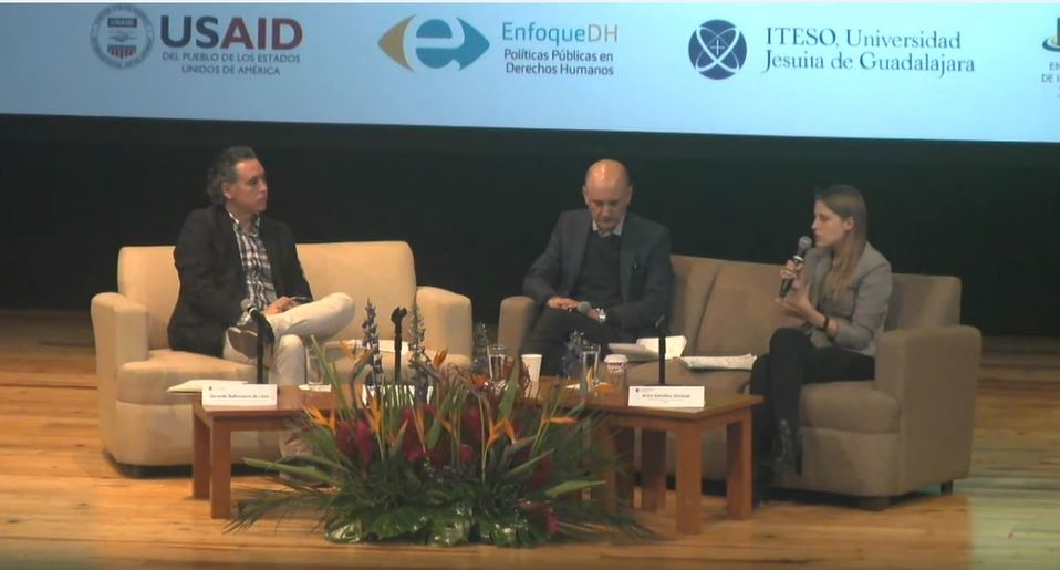 La conferencia se llevó a cabo en el Auditorio Pedro Arrupe; el evento es organizado por el ITESO (Especial)