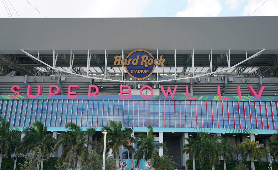 Hard Rock Stadium, la casa del Super Bowl 2020 (Reuters)