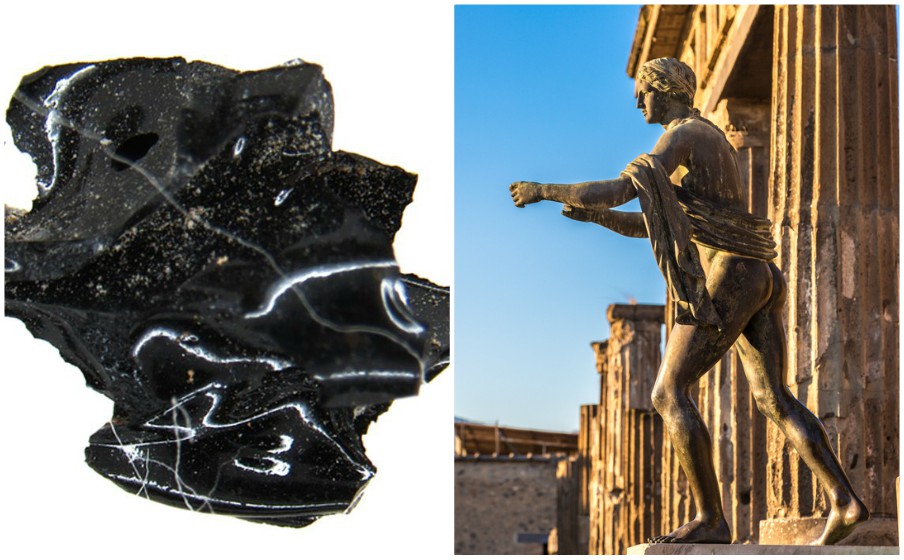 Cuando el Monte Vesubio entró en erupción, enterró las ciudades de Pompeya y Herculano bajo una capa de ceniza volcánica, matando a miles.(New England