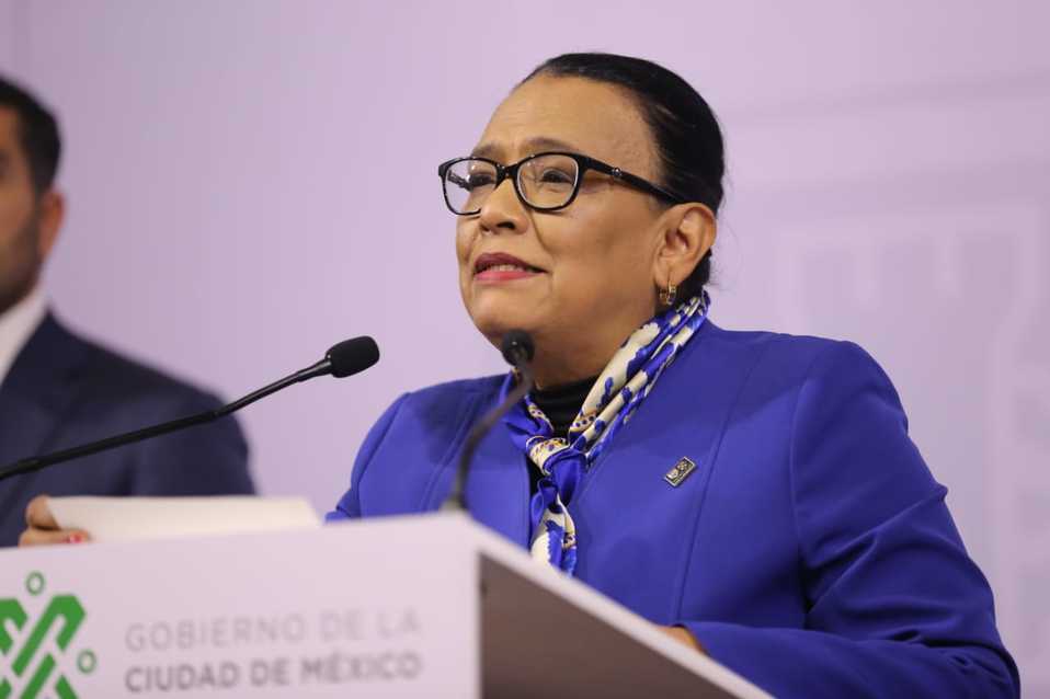 Rosa Icela Rodríguez, secretaria de Gobierno de la Ciudad de México. ( Javier Ríos)