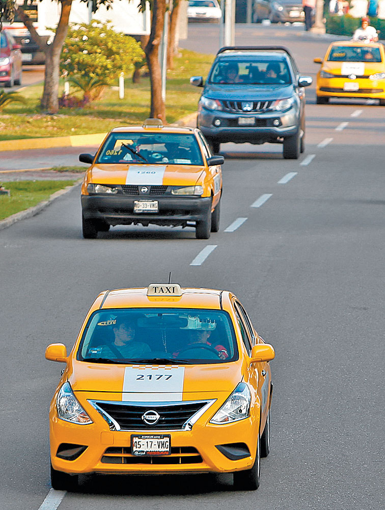 Unión de Taxis Amarillos tiene la concesión. (Ariana Pérez)