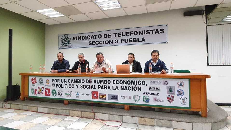 La UNT se solidariza con los sindicatos universitarios y está a favor de que se respete la autonomía de las instituciones. (Jaime Zambrano)