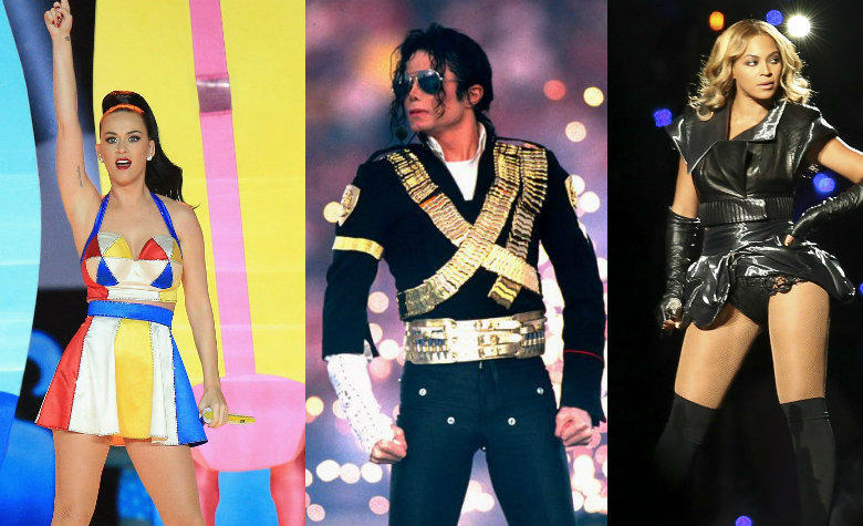 Diferentes celebridades han conquistado el escenario del Super Bowl.