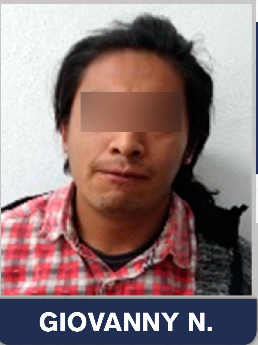 Giovanny N. fue reaprehendido por no cumplir la sentencia dictada en 2015. (Especial)