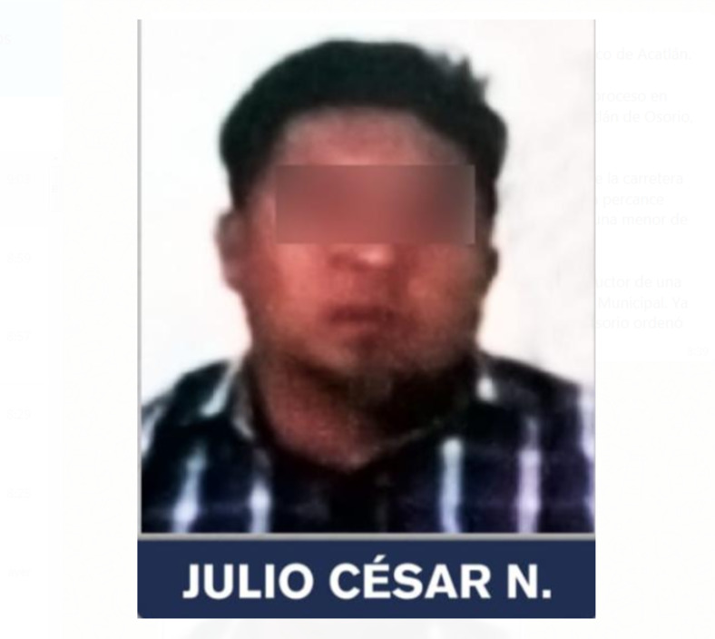 Julio César N., servidor público del municipio de Acatlán de Osorio. (Especial)