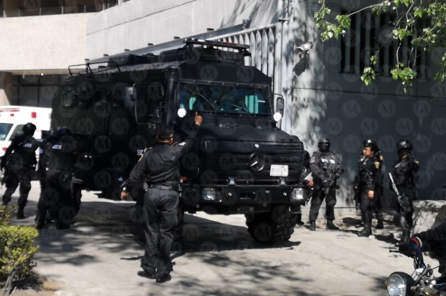 El Lunares ingresó a la Seido, tras ser detenido en Hidalgo. | Jorge Becerril