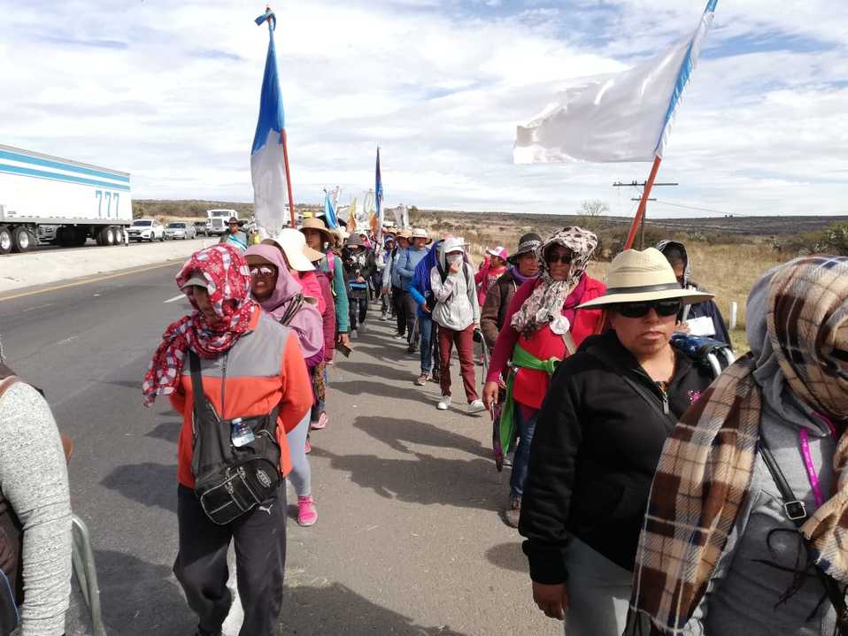Resguardan a peregrinos rumbo a San Juan de los Lagos