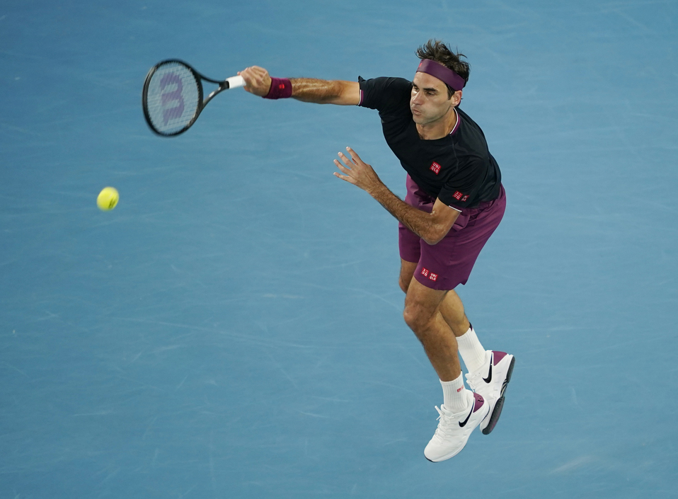 Roger Federer en el Australian Open (Reuters)