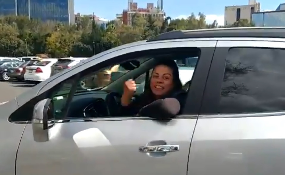 Una mujer le gritó a un hombre que era hija de un general | Especial