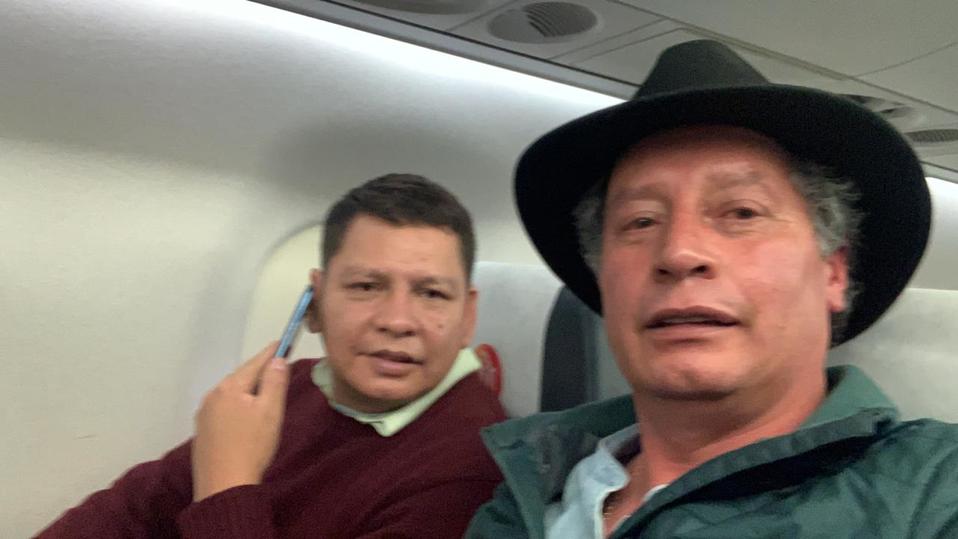 Los ex ministros obtuvieron un salvocunducto. (@maximilianoreyz)
