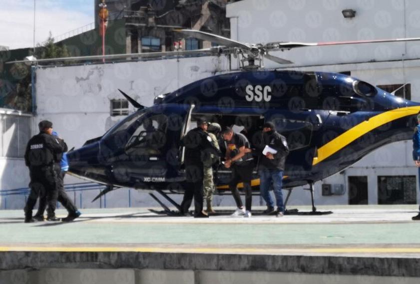 'El Lunares' fue trasladado al Hospital Central Militar. | Jorge Becerril