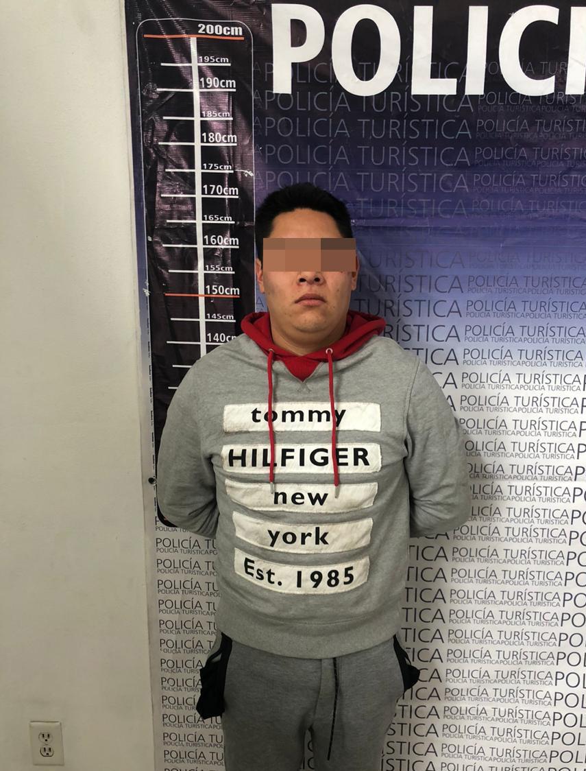 José Daniel R., de 26 años, fue detenido por portar un arma de fuego. (Especial)