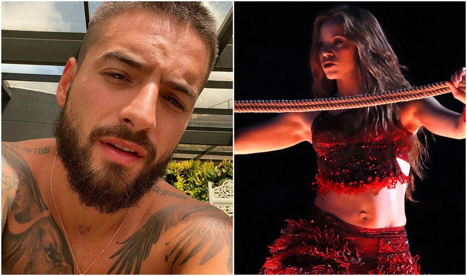Maluma celebra que 'Chantaje' esté en el Super Bowl (Instagram/ AFP).