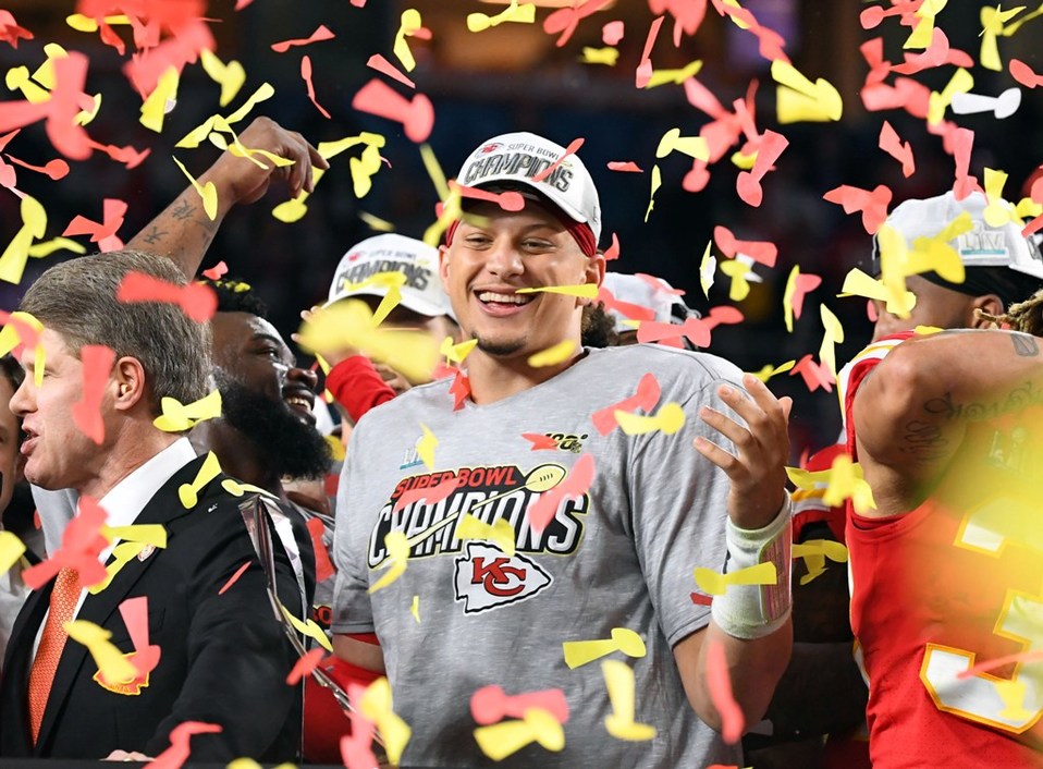 Patrick Mahomes fue el MVP del Super Bowl (Reuters)