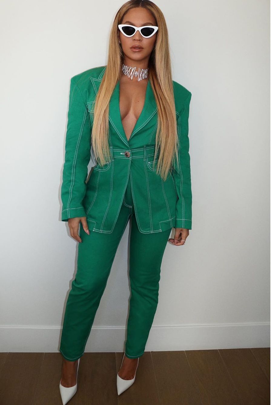 Beyoncé y Jay-Z estuvieron en el Super Bowl (Instagram: beyonce).