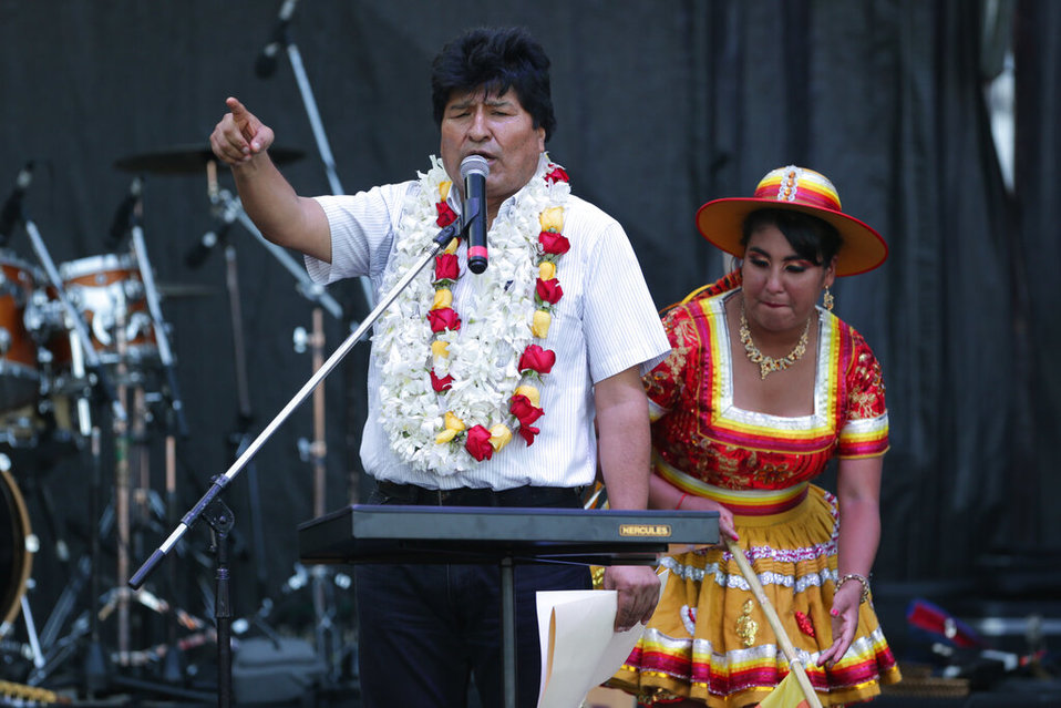 Evo Morales se encuentra asilado en Argentina. (AP)