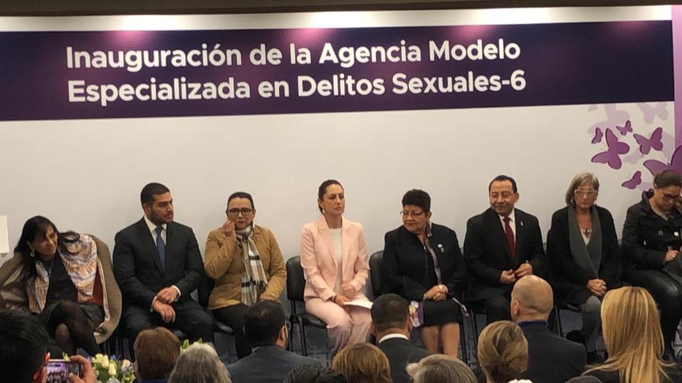 Inauguración de la Agencia Especializada en Delitos Sexuales./ Jorge Almazán