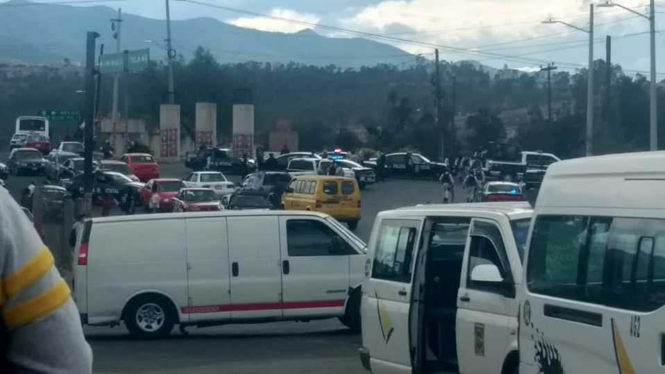 Interceptaron al sujeto a la altura de Jorobas. (Especial)