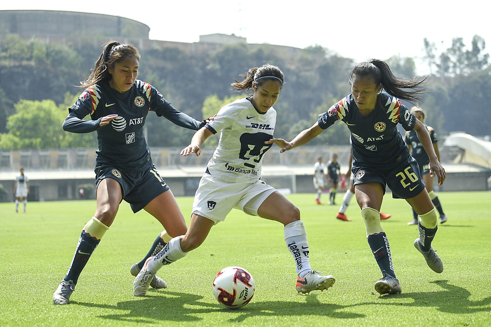 Pumas y América empataron en La Cantera en la jornada 5 de la Liga MX Femenil (Imago7)