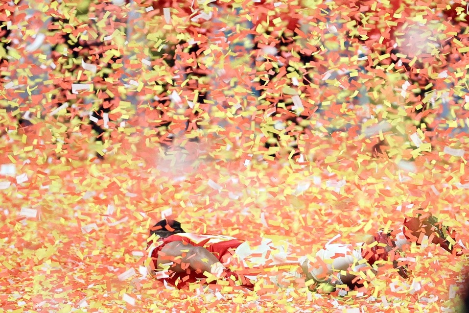 Confeti del Super Bowl 2020 (Reuters)