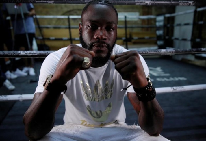 Deontay Wilder, campeón de los pesos pesados del CMB (Reuters)