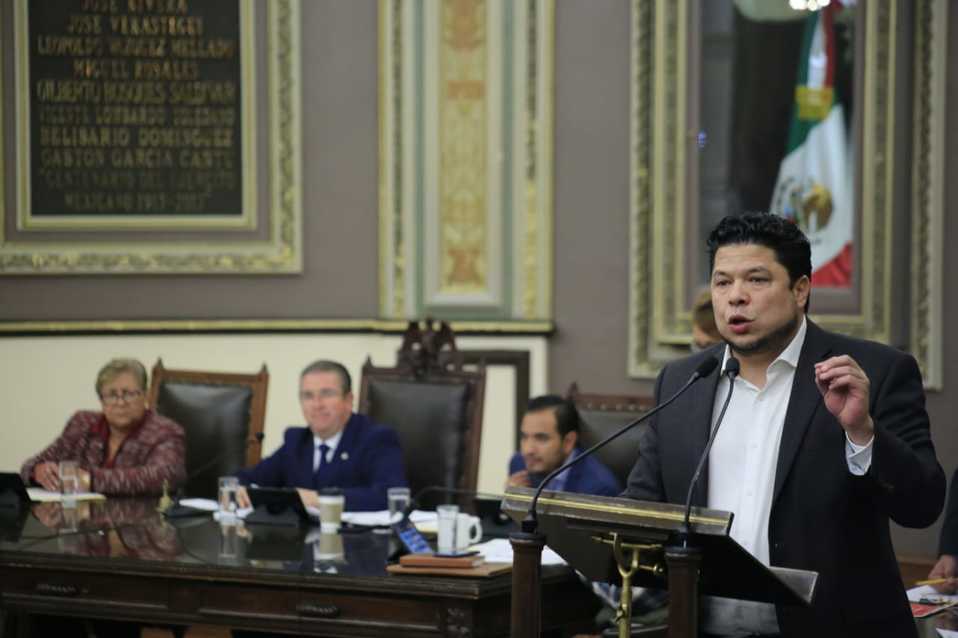 Gabriel Biestro Medinilla, presidente de la Junta de Gobierno y Coordinación Política. (Andrés Lobato)