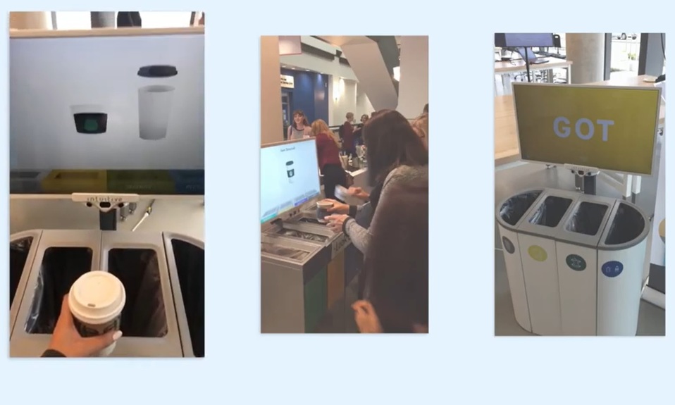 Los basureros funcionan con inteligencia artificial (DPA)