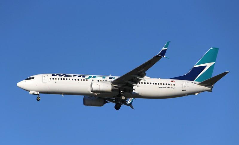El vuelo de Westjet Airlines con destino a Bahía Montego. (Reuters)