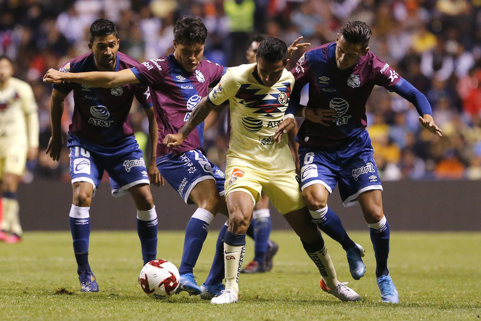 América se impone al Puebla por la mínima diferencia. (Agencia Enfoque)