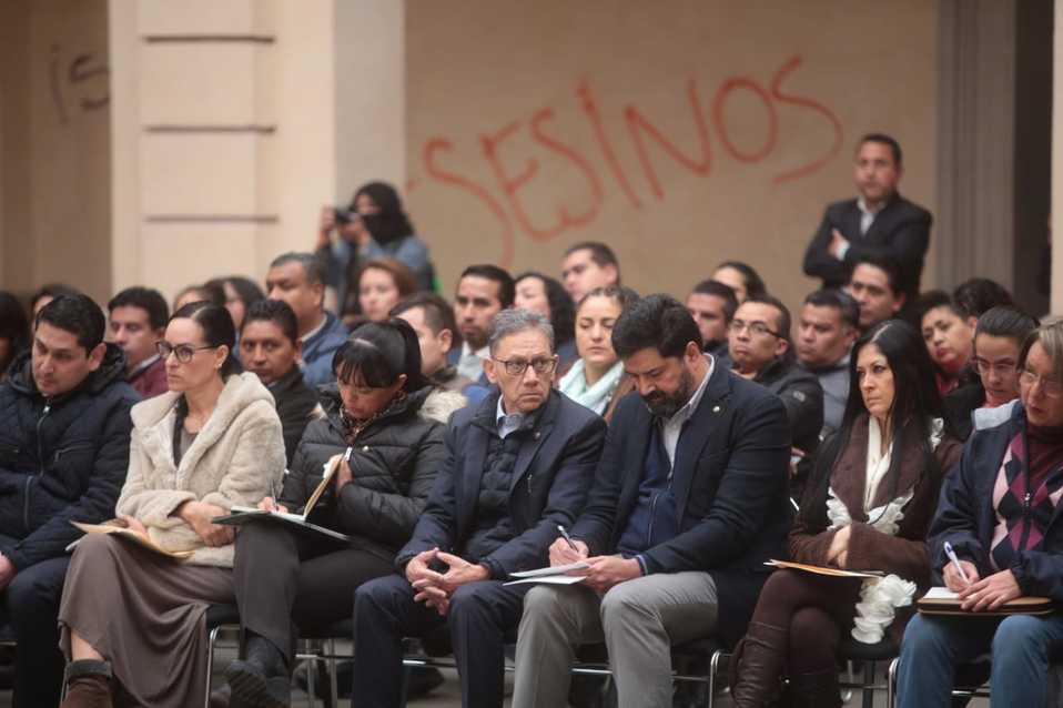 Autoridades afirmaron que la entidad cuenta con protocolos para enfrentar los feminicidios. (Tania Contreras)