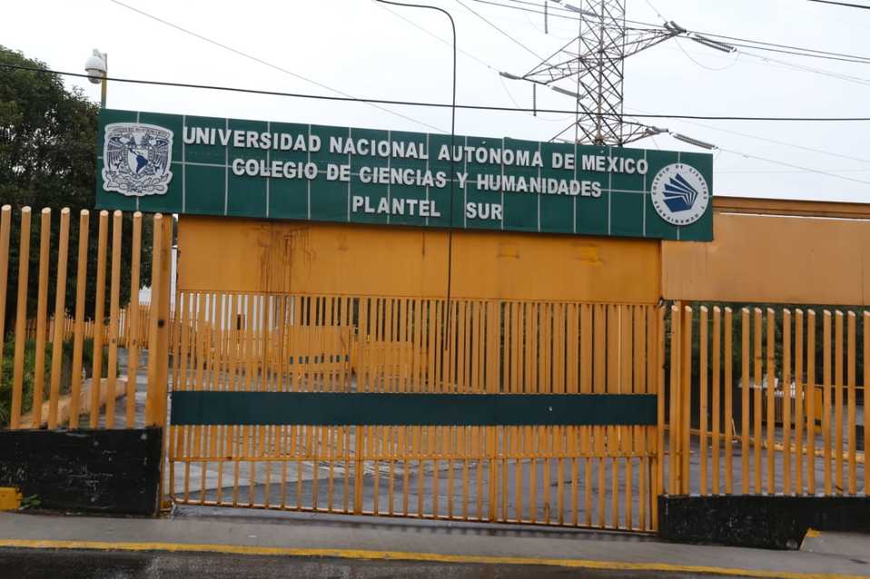 El Colegio de Ciencias y Humanidades plantel Sur. (Octavio Hoyos)