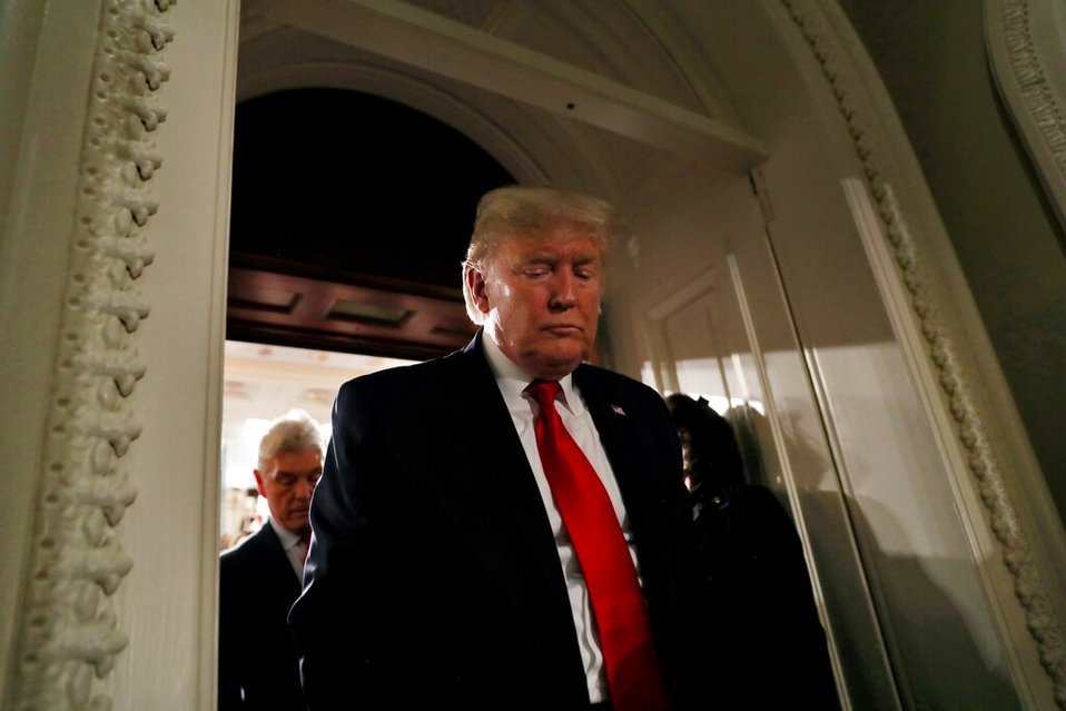 Donald Trump siempre aseguró previmente que nunca "hizo nada malo" en el tema con Ucrania. (AP)
