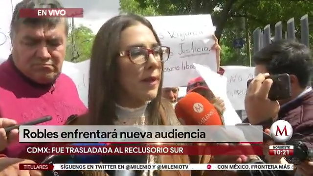 Mariana Moguel pide proceso en libertad para Rosario Robles