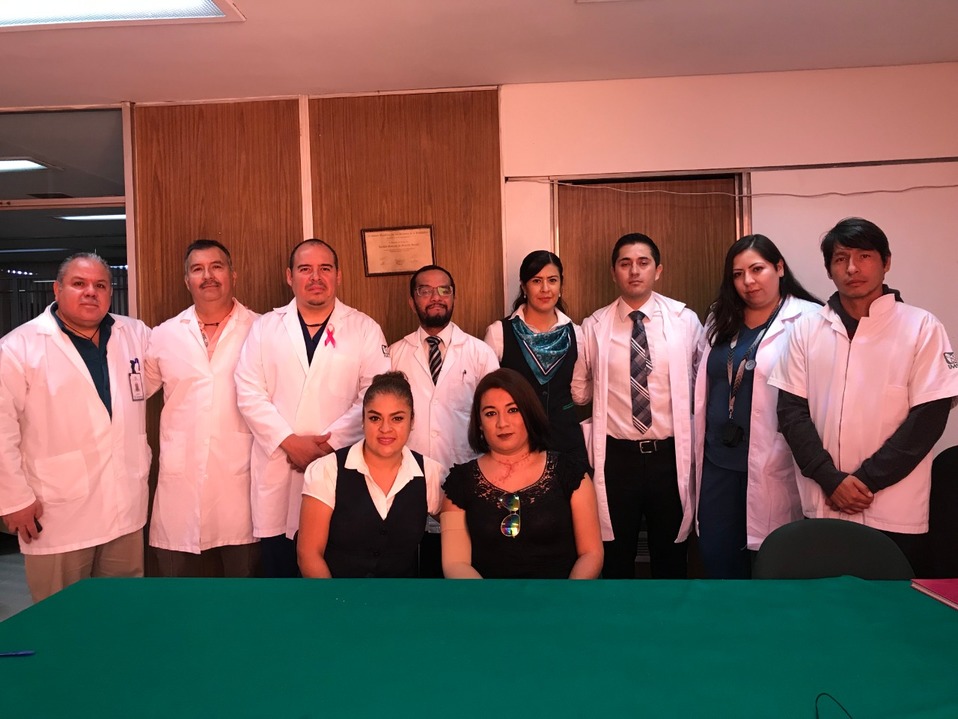 Médicos del Hospital General No. 2 del IMSS en Saltillo, salvaron de morir a Joel ‘N’ de 35 años. (Especial)