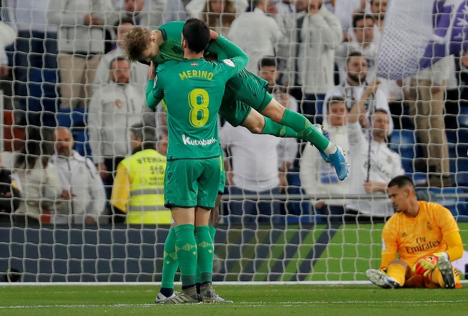 Martín Odegaard adelantó a la Real Sociedad (Reuters)
