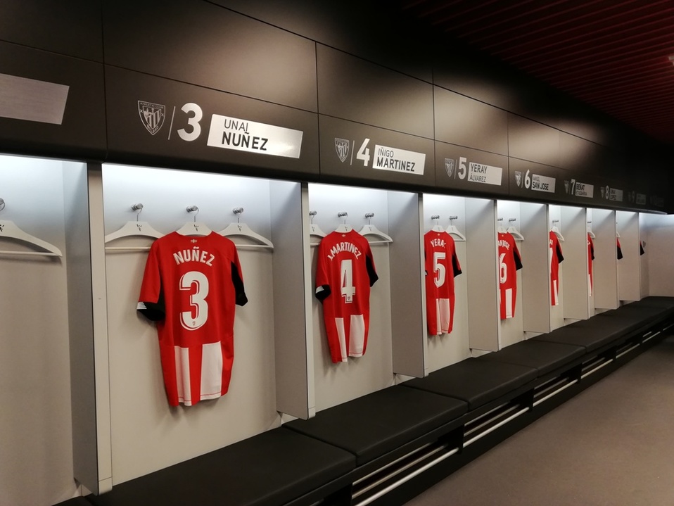 Vestidor del Athletic de Bilbao (Eduardo Espinosa)