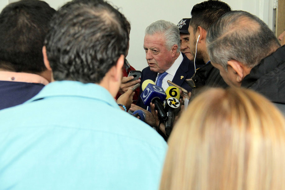 Zermeño Infante destacó que tiene obras pendientes del proyecto de 'Vamos a Michas'. (Manuel Guadarrama)