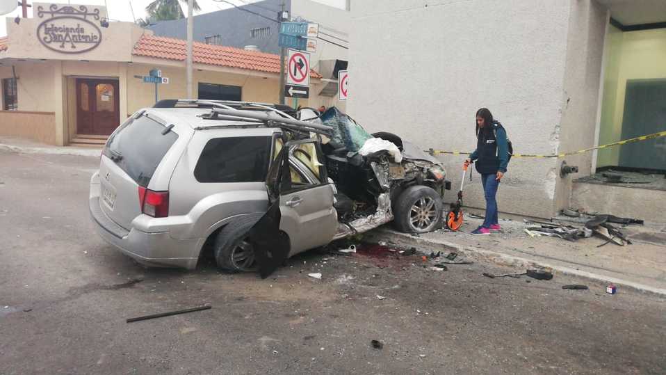 Choque en Tampico (Foto/Cortesía)