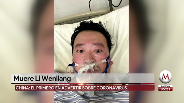 Murió doctor chino que alertó sobre el coronavirus