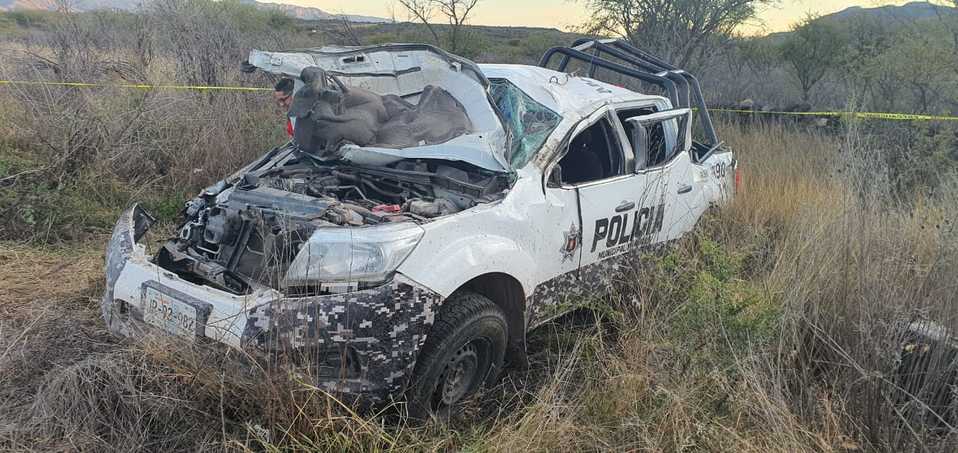 El accidente fue la carretera Federal 23 en el kilómetro 205+805 en el tramo que comprende a Santa María a Huejucar (Cortesía)